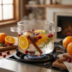Clarity Glass Simmer Pot – Borosilicate Cookware