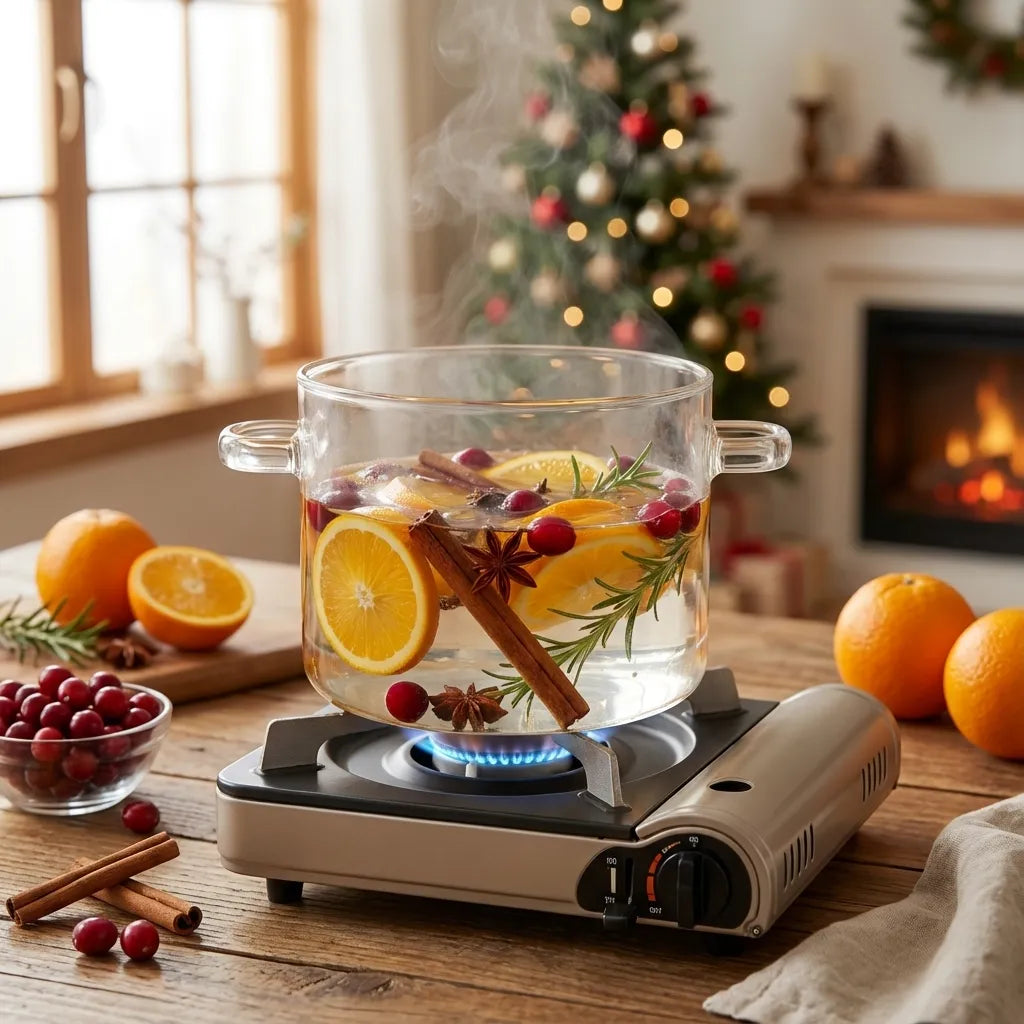 Clarity Glass Simmer Pot – Borosilicate Cookware