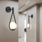 Teardrop Wall Lamp – Contemporary Droplet Light Fixture