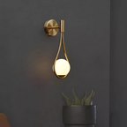Teardrop Wall Lamp – Contemporary Droplet Light Fixture