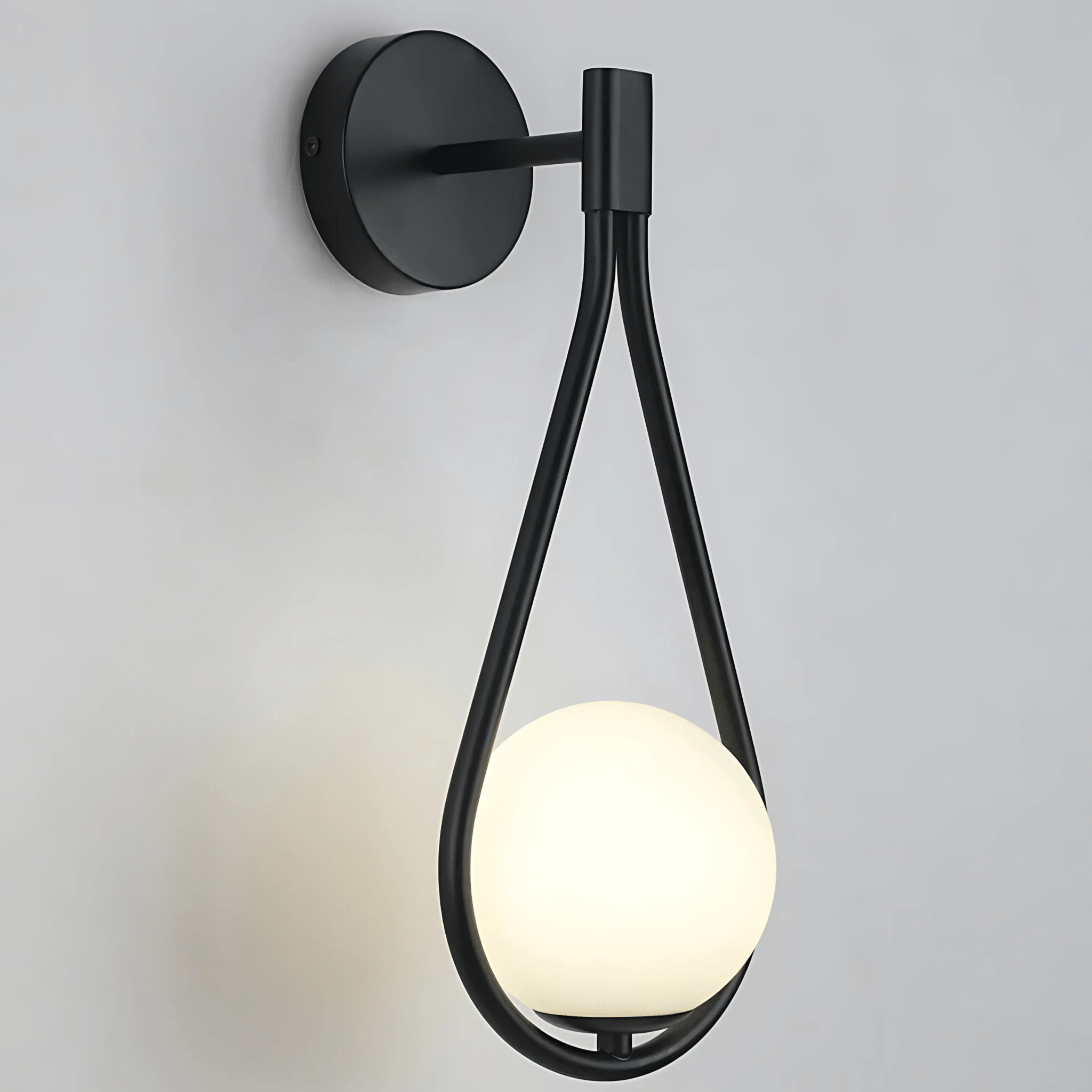 Teardrop Wall Lamp – Contemporary Droplet Light Fixture