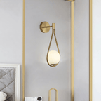 Teardrop Wall Lamp – Contemporary Droplet Light Fixture