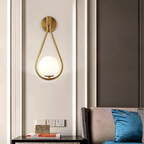 Teardrop Wall Lamp – Contemporary Droplet Light Fixture