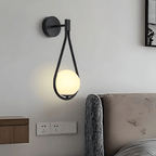 Teardrop Wall Lamp – Contemporary Droplet Light Fixture