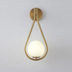 Teardrop Wall Lamp – Contemporary Droplet Light Fixture