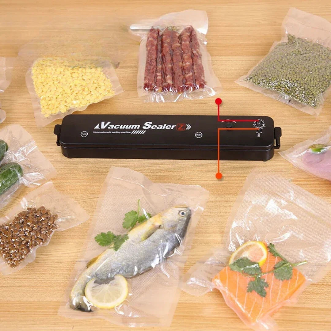 Vacuum Sealer Compact 100W Seals Dry & Wet