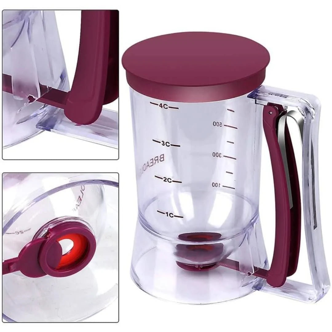 Batter Dispenser Precise Pouring & Measurements 1 L Capacity