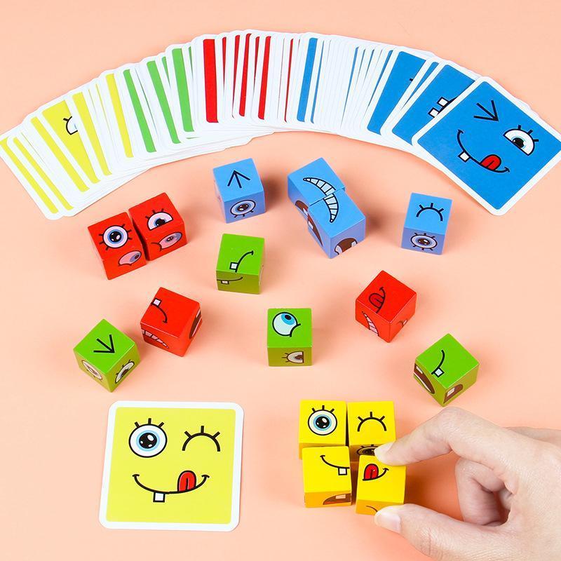 Toddler Puzzle Wooden Educational Non-Toxic Paint