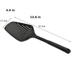 Straining Spoon Large Draining Holes Ergonomic Grip