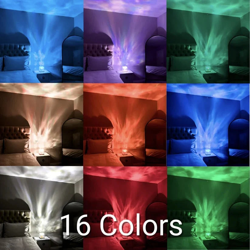 Projector Lamp Ocean Wave USB Powered