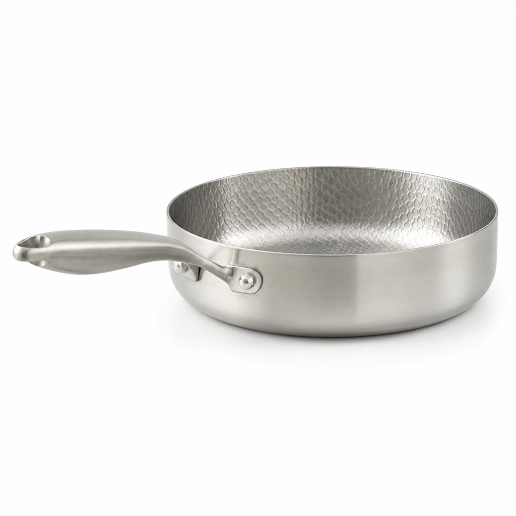 Induction & Oven-Safe Lotus Titanium Non-Stick Frying Pan (20cm)