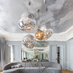 Integrated Dimmable LED Transparent Acrylic Pendant Light