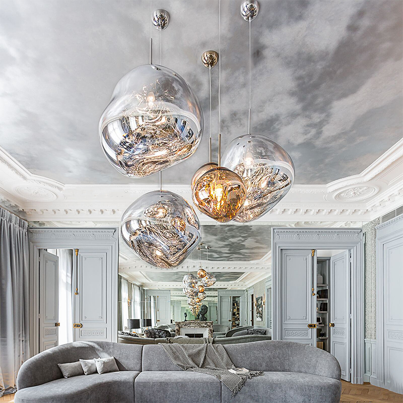 Integrated Dimmable LED Transparent Acrylic Pendant Light
