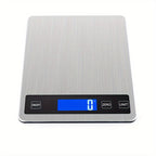Precision Food Weighing Scale - USB Rechargeable 15kg Digital Kitchen Scale