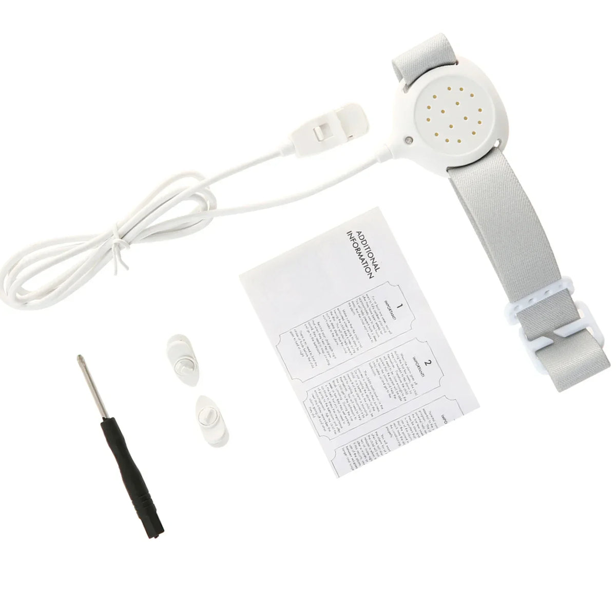 Bedwetting Alarm Wireless Rechargeable Adjustable Sound & Vibration