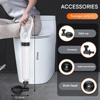 Drain Unblocker Adjustable 14.5–116 PSI With Five Attachments