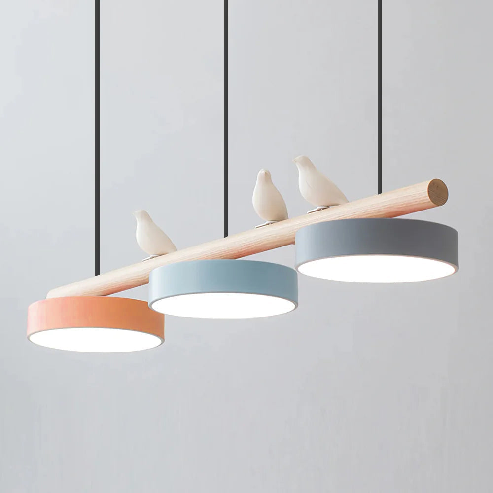 Dimmable Even Illumination Round Pendant Light