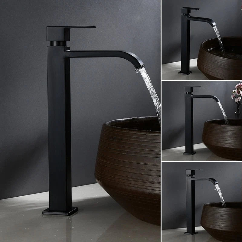 Cold Water Tap Matte Black Stainless Steel