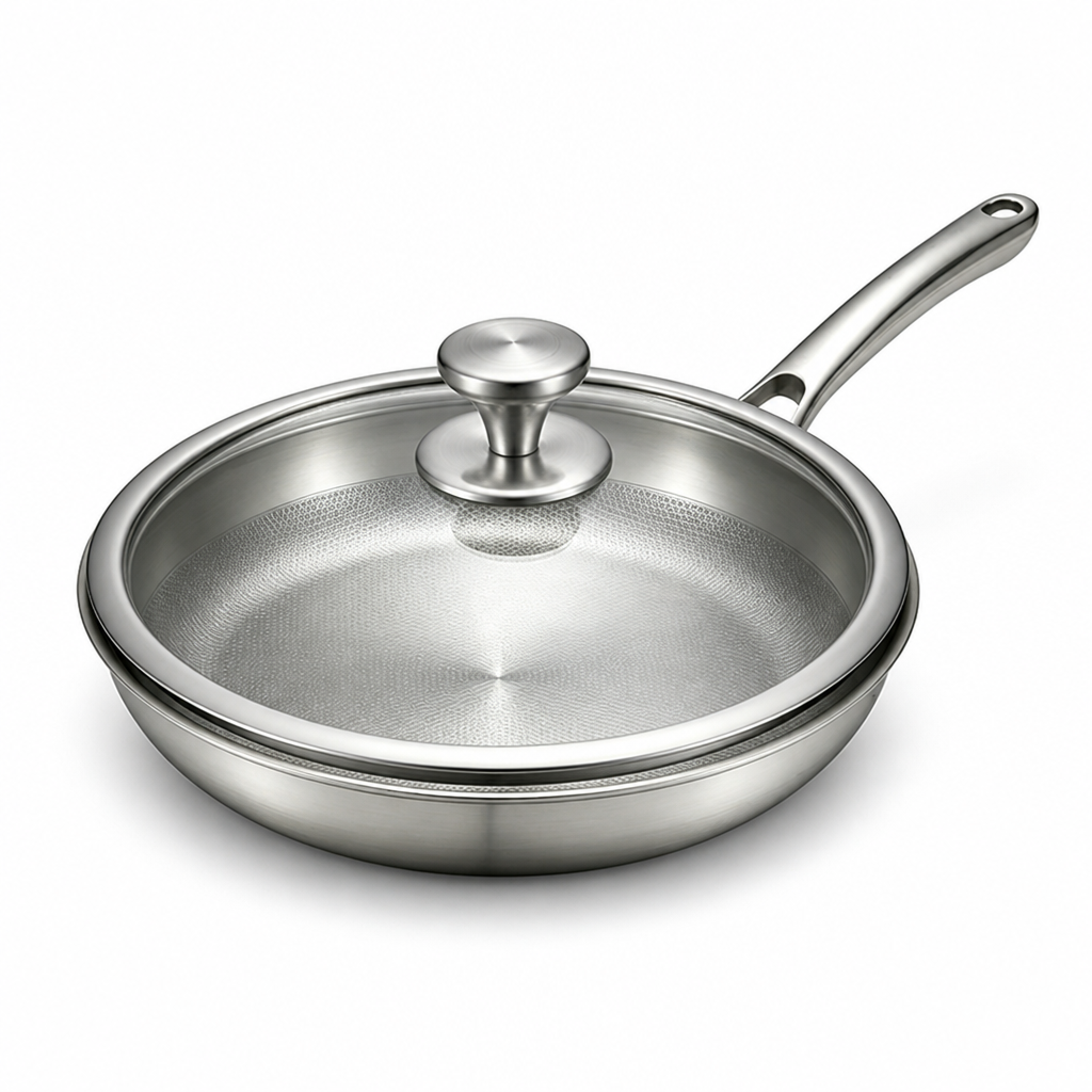 Uncoated Pure Titanium Frying Pan (29.97 cm)