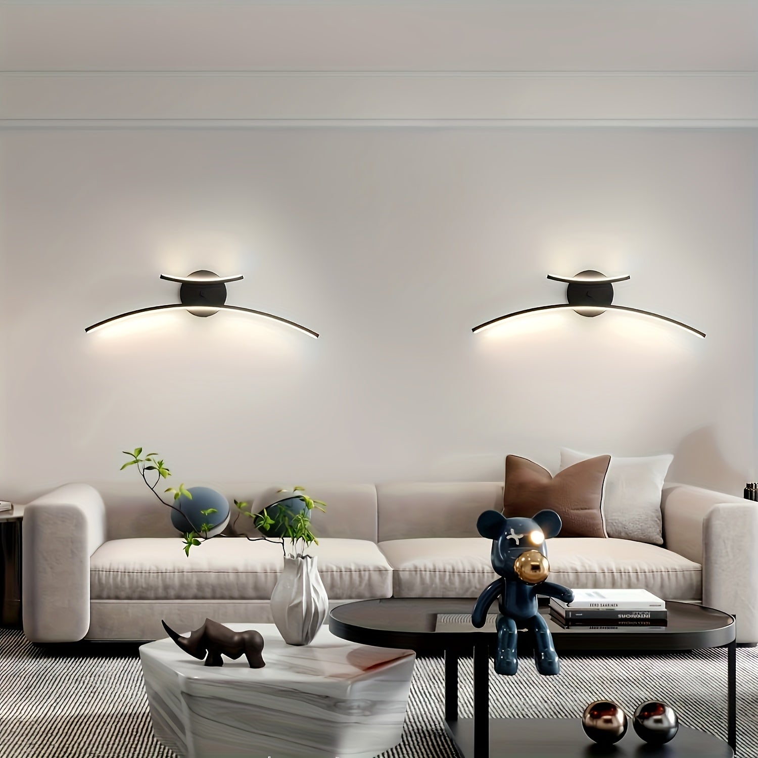 Linear Wall Sconce – LED Lighting for Bathroom, Living Room & Dining Areas