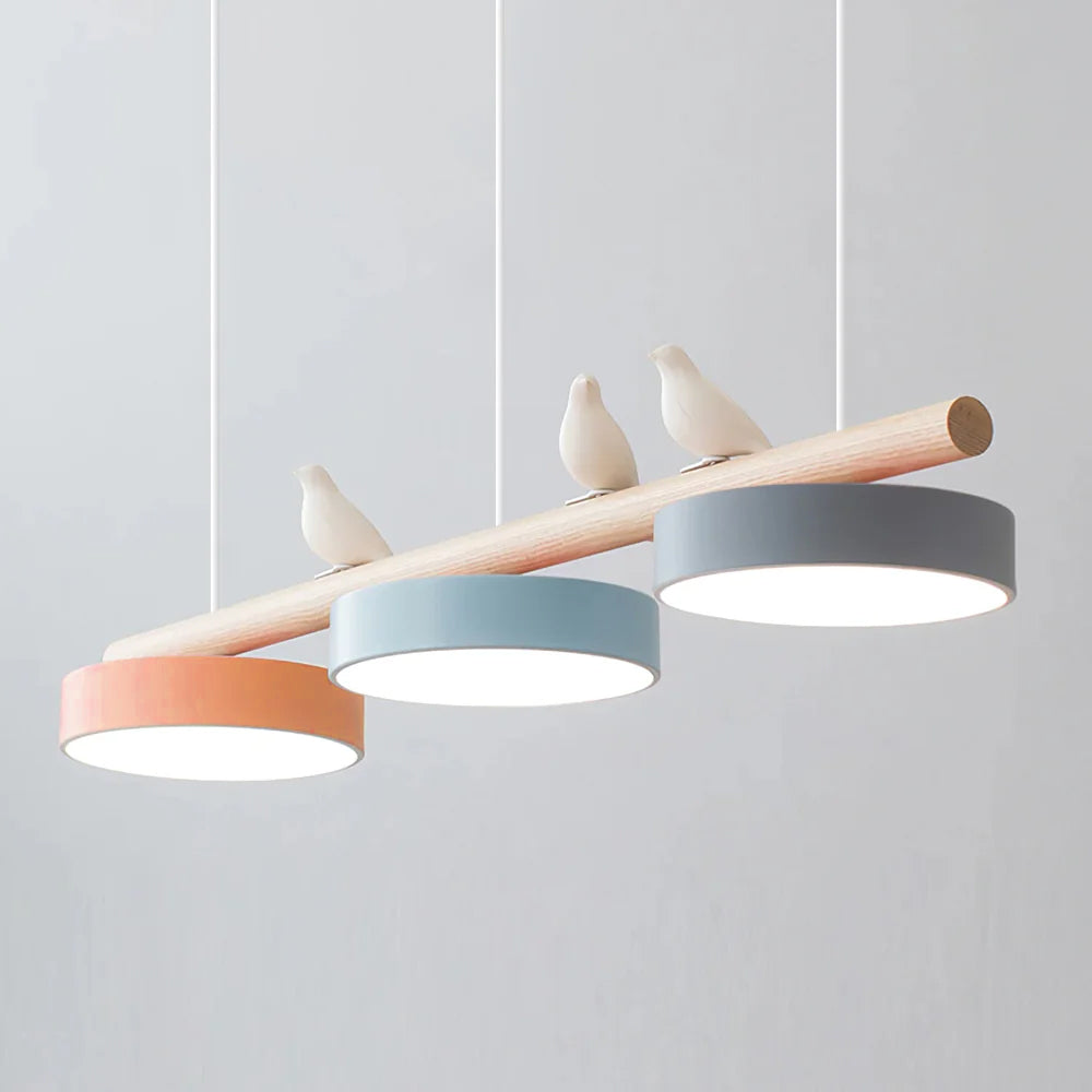 Dimmable Even Illumination Round Pendant Light