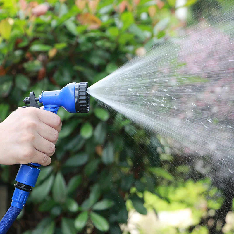 Garden Hose Expands 3X Kink-Free 7-Mode Nozzle