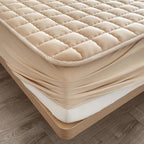Quilted Mattress Cover with Elastic Fit