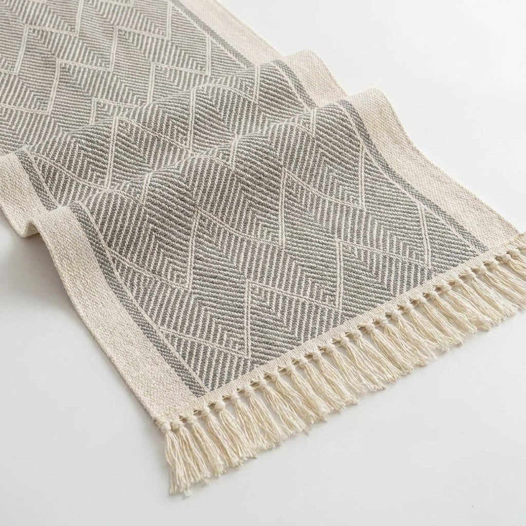 Woven Texture Table Runner for Stylish Living Room Décor