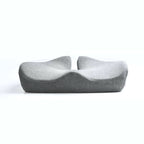Memory Foam Seat Cushion and Butterfly-Shaped Lumbar Support Pair