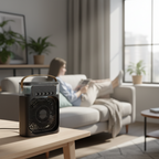 Portable Air Conditioner with Remote - Evaporative Cooling Unit