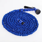 Multi-Function Spray Gun with Expandable Garden Hose