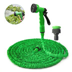 Multi-Function Spray Gun with Expandable Garden Hose