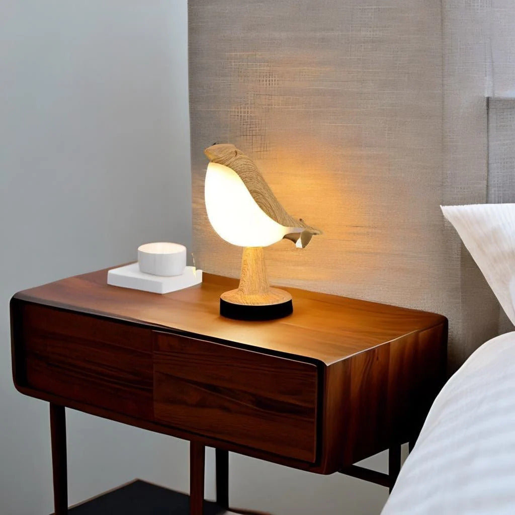 Sculptural Aromatherapy Night Lamp with Touch Control
