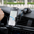 360° Rotatable & Adjustable Car Phone Holder (Dashboard Mount)