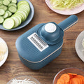 Vegetable Cutter Stainless Steel Blades & Rotating Drain Basket