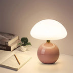 Warm Glow Decorative Lamp for Bedside in Retro Mushroom Design