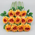 Red Rose Bouquet - Artificial Floral Arrangement for Mother's Day Decor