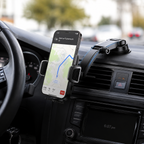 360° Rotatable & Adjustable Car Phone Holder (Dashboard Mount)