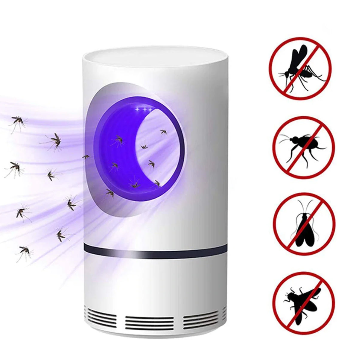 Mosquito Trap 365nm UV Chemical-Free USB Powered