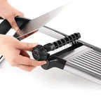 Mandoline Slicer Adjustable Thickness Stainless Steel Blades Safety Guard