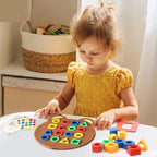 Shape and Color Puzzle Montessori-Inspired Set of 2