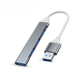 USB Hub 4-Port USB 3.0 & 2.0 Aluminum