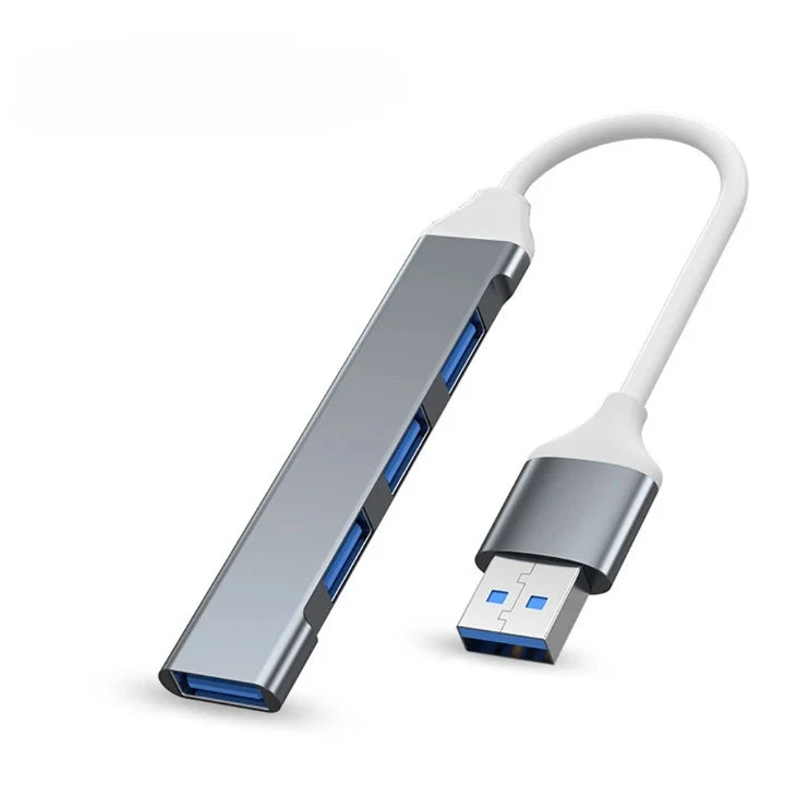 USB Hub 4-Port USB 3.0 & 2.0 Aluminum