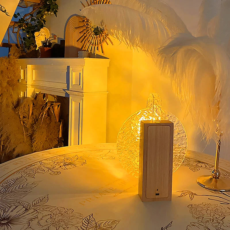 Projector Lamp Ocean Wave USB Powered