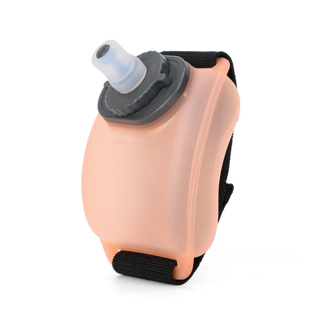 Wrist Water Bottle Adjustable Strap 6.8 Fl Oz