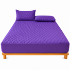 Liquid-Resistant Quilted Polyester Mattress Protector (Semi-Fitted)