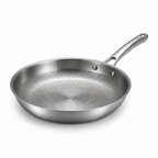 Uncoated Titanium Induction & Oven-Safe Skillet (11-Inch)