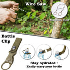 First Aid Kit 38-in-1 Molle-Compatible & Water-Resistant