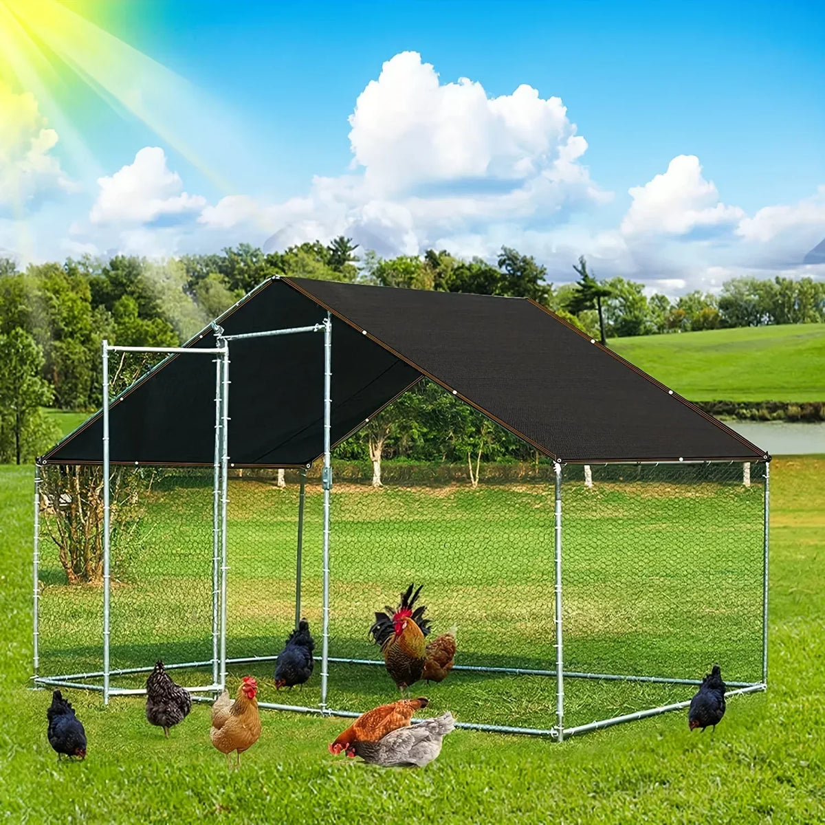 Shade Cloth Pack of 2 75% Shade Breathable