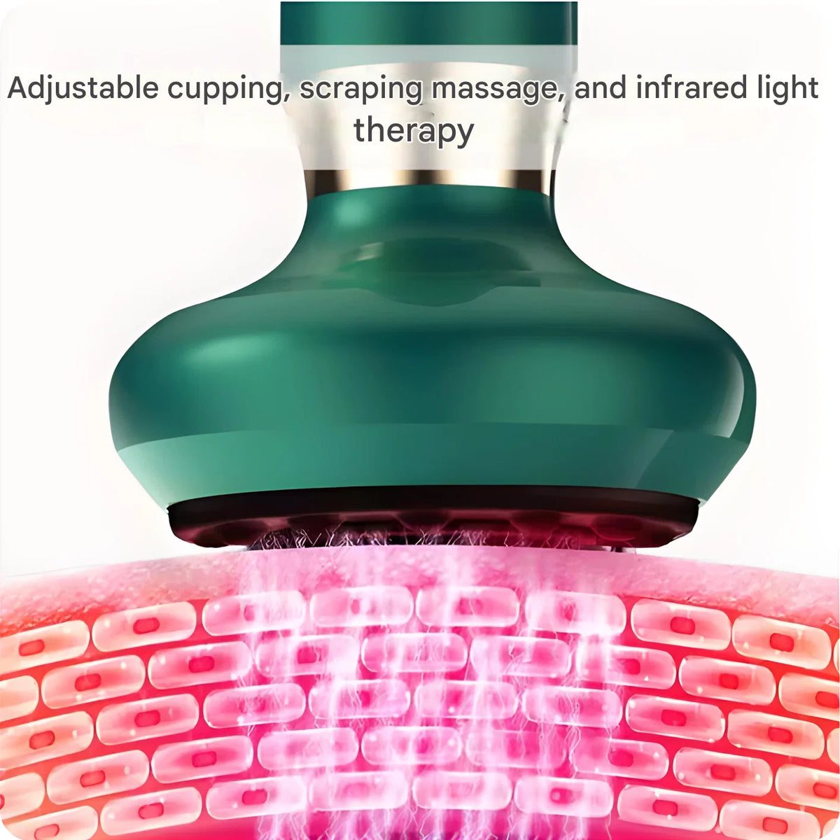 Cupping Device Anti-Cellulite Gua Sha & Infrared USB Rechargeable